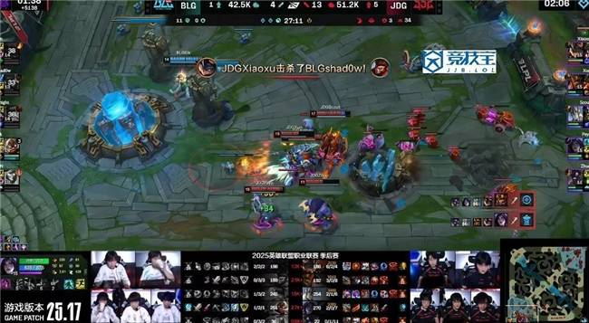 LPL:BLG让二追三力克JDG