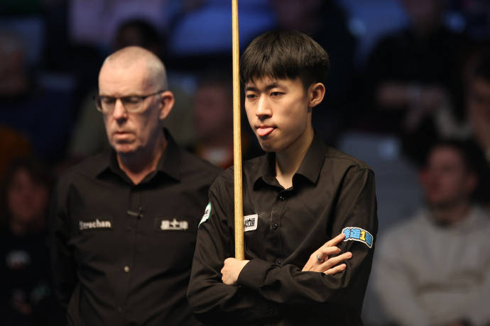 中国斯诺克大捷！4-1、4-1，2小将淘汰世锦赛冠军威尔逊+排名赛冠军塔猜亚