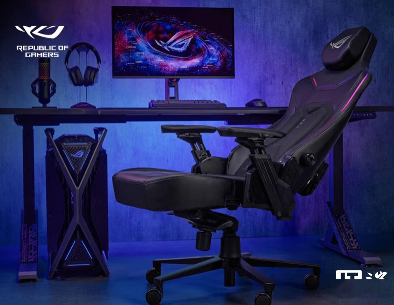 华硕ROG推出龙驹电竞椅：可选幻彩RGB版本，3399元起